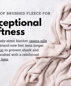 SoftHeat - Twin Micro-Fleece Heated Blanket - Luxuriously Warm & Soft Electric Blanket, Patented Low-Voltage Technology (Beige, Twin) Beige 10 81qalzetlbL 4