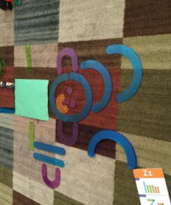 Learning Resources Letter Construction, Homeschool, School Activity Set, Play School, 60 Pieces, Ages 3+ 73 Pieces 43 81qcK2CeNML