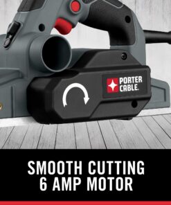 PORTER-CABLE Hand Planer, 6-Amp, 5/64-Inch (PC60THP) Hand Planer Only 26 81qcorAN8aS