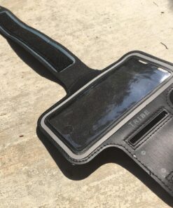 TRIBE Water Resistant Cell Phone Armband Case Running Holder for iPhone Pro Max Plus Mini SE (13/12/11/X/XS/XR/8/7/6/5) Galaxy S Ultra Plus Edge Note (21/20/10/9/8/7/6/5) Adjustable Strap & Key Pocket Black S: iPhone Mini/8/7/6/5/4/3/SE/Galaxy Mini 52 81qfEAcxYGL