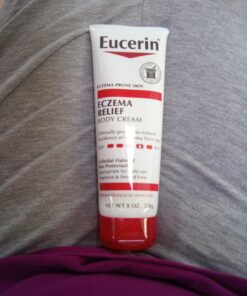 Eucerin Eczema Relief Cream, Full Body Lotion for Eczema-Prone Skin, Moisturizing Eczema Cream, Body Moisturizer, 8 oz. Tube 53 81qiovzTEFL