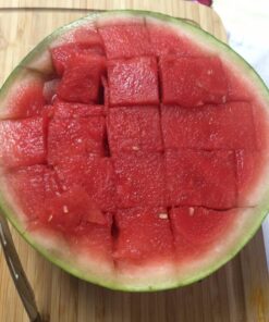 Kizo Stainless Steel Watermelon Slicer/Corer and Serving Tongs with Long Grip Handle and Set of 4 Fruit Forks 19 81qnGcZ7CeL