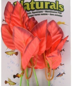 Alternative view of Marina Naturals Red Foreground Silk Plant – Fish Tank Decoration Mimics Live Aquarium Plants Red Small