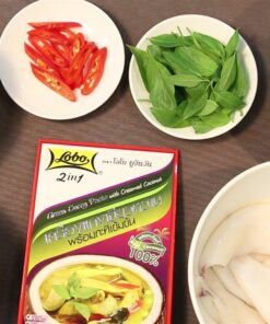 Lobo 2in1 Green Curry Paste with Creamed Coconut (Pack of 4) 9 81qqhFOkYsL