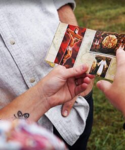 E3 Resources EvangeFold - Gospel & Salvation Sharing Tract - E-Fold Paper Foldable Portable Evangelism Tool 9 81qqoBb1mgL