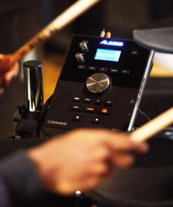 Alesis Drums Command Mesh Kit - Electric Drum Set with USB MIDI Connectivity, 600+ Electronic & Acoustic Drum Kit Sounds and Dual Zone Mesh Pads Old Model Drum Set Only 23 81qqtQbjPxL