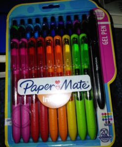 Paper Mate InkJoy Pens, Gel Pens, Medium Point (0.7mm), Assorted, 20 Count 20 Count (Pack of 1) 49 81qr59S8qSL