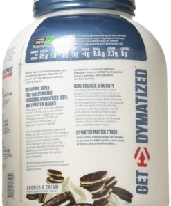 Dymatize Nutrition ISO 100 Whey Protein - Cookies and Cream 5 lbs. 12 81qrJ6qT4CL