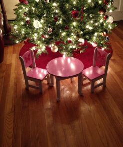 Emily Rose 18 Inch Doll Kitchen Table and 2 Chair Dining Set | 18-in Doll Furniture Accessory - Butterfly Theme 33 81qsoWB9SLL