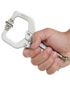 IRWIN VISE-GRIP C Clamp, Locking with Swivel Pads, 2-Inch (18) 6" 6 81qtDUZTlUL