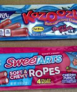 SweeTARTS Soft and Chewy Ropes, Cherry Punch, 1.8 Ounces (Pack of 24) Pack of 24 30 81qubBC clL