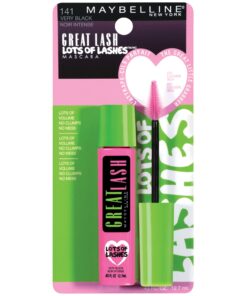 Maybelline New York Makeup Great Lash Lots Of Lashes Washable Mascara, Very Black Mascara, 0.43 fl oz 0.43 Fl Oz (Pack of 1) 1-count 15 81quxIQHnqL