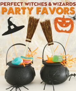 Witch Broom Pens for Halloween 24 Pack - Party Favors and Classroom Giveaways 23 81qxcYoaXL