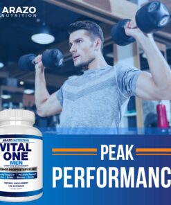 Vital One Multivitamin for Men – Daily Wholefood Supplement - 150 Vegan Capsules – Arazo Nutrition 22 81qzANHmb0L