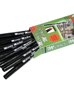 Alternative view of Money Marker (12 Counterfeit Pens) - Counterfeit Bill Detector Pen with Upgraded Chisel Tip - Detects Fake Counterfit Bills, Universal Currency Detectors Pack