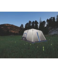 Coleman Camping Tent with Instant Setup, 4/6/8/10 Person Weatherproof Tent with WeatherTec Technology, Double-Thick Fabric, and Included Carry Bag, Sets Up in 60 Seconds 8-person Cabin Tent 38 81r4PY1aaiL