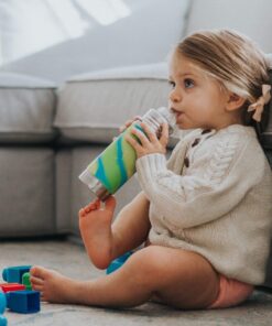 Pura Kiki XL Sipper Spouts with Silicone Sip Spouts, 6 Months+, Tinted Blue, 2-Counts 16 81r63zGV1cL