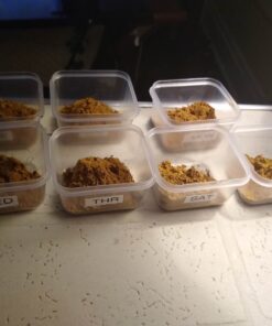 Greenco Mini Containers with Lids 20 Pack, 2 oz Containers with Lids - Small Plastic Storage Condiment Containers with Lids - Baby Food Containers, Snacks, Sauces, Candy - Freezer & Dishwasher Safe Square 36 81r8fjA0e0L