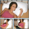 Deluxe Comfort Multi Position Pillow - Therapeutic Neck And Back Pillow - Promotes Healthy Sleep - Two Piece Incline Wedge Pillow - Bed Pillow, White 5 81rAOB6cxL