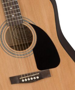 Fender FA-125 Acoustic Guitar - Natural Bundle with Gig Bag, Tuner, Strings, Strap, Picks, Austin Bazaar Instructional DVD, and Polishing Cloth Bundle w/ Gig Bag 31 81rBmnOPwXL