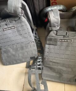 EmbTao in GOD We Trust Embroidered Tactical Morale Fastener Hook&Loop Patch - Black & White 22 81rE0u41AAL 1