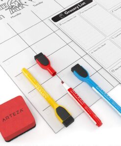 ARTEZA ARTZ-8640 Magnetic-Message-Boards, White (Monthly Calendar), 17x13 inches 11 81rGe3B2sEL