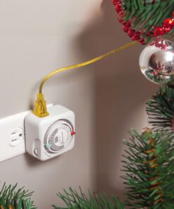 TN311 Heavy-Duty 24-Hour Indoor Mechanical Plug-in Timer - Efficient Control for 2 Devices, Customizable Scheduling - Timer for Lighting, Fans & Small Appliances 17 81rIdbLV1hL