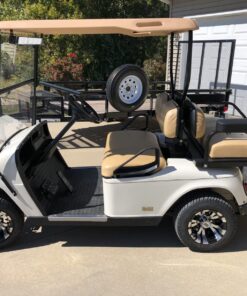 10" VAMPIRE Machined/Black GOLF CART WHEELS AND 205/50-10 Low Profile Golf Cart Tires Combo - Set of 4 24 81rKyJBJR5L