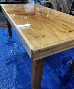 Epoxy Resin Promise Table Top 2-Part- 1 Gallon High Gloss (0.5 Gal Resin + 0.5 Gal Hardener) Transform Your DIY Projects with Crystal Clear Finish - Ideal for Bar Tables, Tabletops, Countertops & More 43 81rQArQJVUL