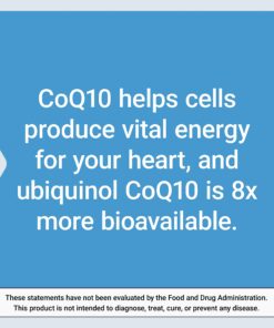 Life Extension Super Ubiquinol CoQ10 with Enhanced Mitochondrial Support, ubiquinol CoQ10, shilajit, potent heart health & cellular energy production support, ultra-absorbable, gluten-free, 60 softgel 100 mg 60 Count (Pack of 1) 15 81rQOUjTuBL