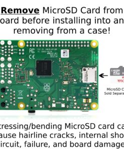 LoveRPi Raspberry Pi 3 B+ Computer with Heatsinks Pi 3 B+ 1GB 16 81rRu38vPEL