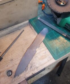 RMP Knife Blade Steel - 1095 High Carbon Annealed Steel, Knife Making Billet, 1.5 Inch x 12 Inch x 0.187 Inch 28 81rUQ u4kJL