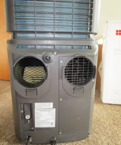 Whynter Elite ARC-122DHP 12,000 BTU Dual Hose Portable Air Conditioner and Portable Heater with Dehumidifier and Fan for Rooms Up to 400 Sq Ft, Includes Storage Bag, Silver Cooling & Heating 36 81rV11LOurL