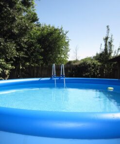 Intex 18ft X 48in Easy Set Pool Set with Filter Pump, Ladder, Ground Cloth & Pool Cover 18 ft x 48 in 37 81rVzvM4A4L