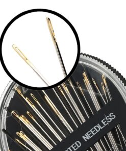 ARTIKA Sewing Kit for Adults and Kids - Small Beginner Set w/Multicolor Thread, Needles, Scissors, Thimble & Clips - Emergency Repair and Travel Kits - Sewing Accessories and Supplies 28 81rWGMTksQL