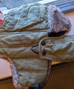 Connectyle Trooper Trapper Hat Warm Winter Hats Hunting Hat with Mask Ear Flaps Large Army Green 38 81rWJbQatIL