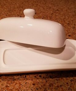 Norpro 8370 Butter Dish, one, White 1 44 81rX39WK5PL