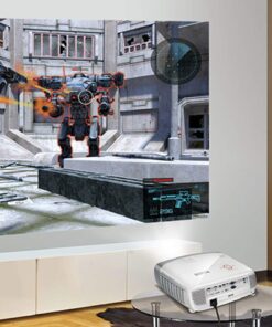 BenQ HT2150ST 1080P Short Throw Projector | 2200 Lumens | 96% Rec.709 for Accurate Colors | Low Input Lag Ideal for Gaming | Stream Netflix & Prime Video,White 1080P Accurate Color 28 81rYgdJCVL