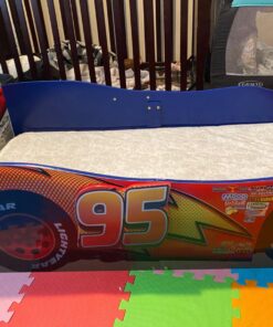 Delta Children Wood Toddler Bed - Greenguard Gold Certified, Disney/Pixar Cars 47 81rYkPtk40L