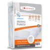Guardmax Twin Mattress Protector - Premium Waterproof and Hypoallergenic Twin Mattress Cover Fitted Sheet - Protects Against Urination, Perspiration, & Spills. (39 X 75 X 13) 44 81rZ0duao1L