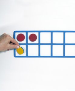 LEARNING ADVANTAGE Giant Magnetic Foam Ten Frames - In Home Learning Manipulative for Early Math - 2 Frames with 20 Disks - Teach Number Concepts, Addition and Subtraction 22 81rZqtIJOyL