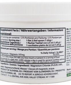 1 Pound Magnesium Chloride Hexahydrate | Pharmaceutical Grade Ingredients | Crystal Powder | Pure Ph. EUR., BP, USP, 100% | Heiltropfen® Unflavored 16.0 Ounce (Pack of 1) 12 81rf9GZM4DL