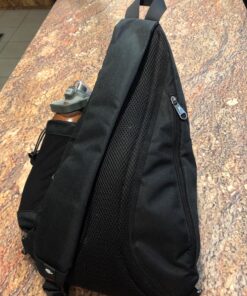 OutdoorMaster Sling Bag, Hiking Daypack, Crossbody Shoulder Chest Urban Outdoor Travel Backpack for Women & Men L07-black 50 81rfpyyvC9L