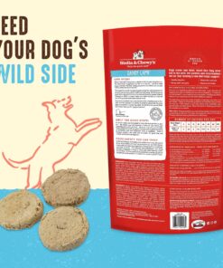 Stella & Chewy's Freeze Dried Raw Dinner Patties – Grain Free Dog Food, Protein Rich Dandy Lamb Recipe – 14 oz Bag 14 Ounce (Pack of 1) 13 81rgiHpP9XL