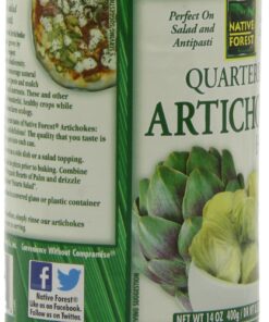 Native Forest Artichoke Hearts Quartered, 14 Ounce Cans (Pack of 6) 14 Ounce (Pack of 6) 16 81rhLAQFGhL