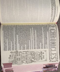 KJV Holy Bible, My Creative Bible, Faux Leather Flexcover - Ribbon Marker, King James Version, Pink Floral 53 81ripPWREdL