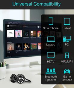 Alternative view of Kinivo BTH220 Bluetooth Stereo Headphone – Supports Wireless Music Streaming and Hands-Free Calling