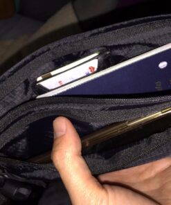 Simply4Travel Travel Money Belt with RFID Blocking, Premium Slim Fanny Pack and Waist Stash for Everyday Use! Black 112 81rkEboqGkL