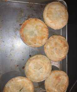 MontoPack Disposable 5 Inch Round Aluminum Foil Pie/Tart Pan, 50 Pack, Oven Safe, Stack & Store, Freeze & Reheat 5 Inch Pie/Tart Pans (50 Pack) 34 81rl0B6jGUL