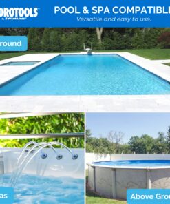 HYDROTOOLS BY SWIMLINE 8725 Large Capacity Pool & Spa Chemical Dispenser | Compatible With Bromine & Chlorine Supports 1-3’’ Tablets | Adjustable Control Ring For Customizable Flow Rate Classic 22 81rlCjmqK7L 2